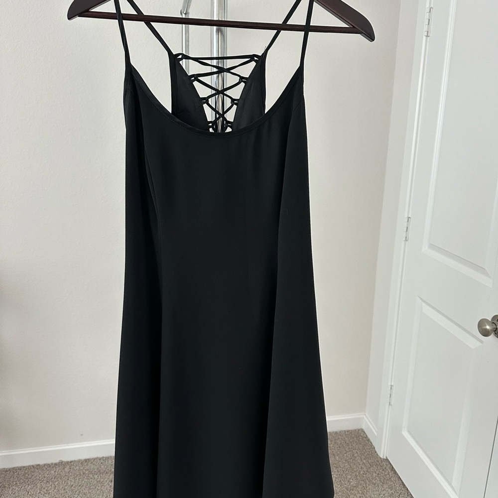 Laundry By Shelli Segal Black Backless Dress